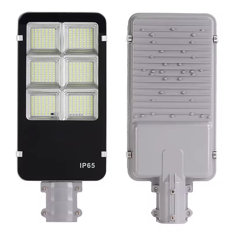 Lampa Solara Stradala 400W JORTAN cu 400 LED SMD, Panou Solar 38W, Baterie 35.000 mAh, Brat de Montare Inclus, Telecomanda pentru Controlul Lampii, Iluminare 6500K Alb Rece, Unghi 120°, Autonomie pana la 24h, Protectie IP66