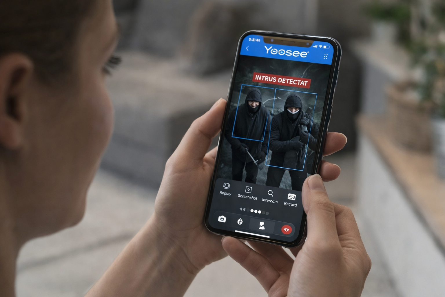 Pachet 2 Camere de Supraveghere WiFi Jortan 4, 6MP, Dual Lens, PTZ 360°, IP66, Vedere Nocturnă Color, Audio Bidirecțional, Aplicație Yoosee, 2 Carduri MicroSD 32GB Incluse