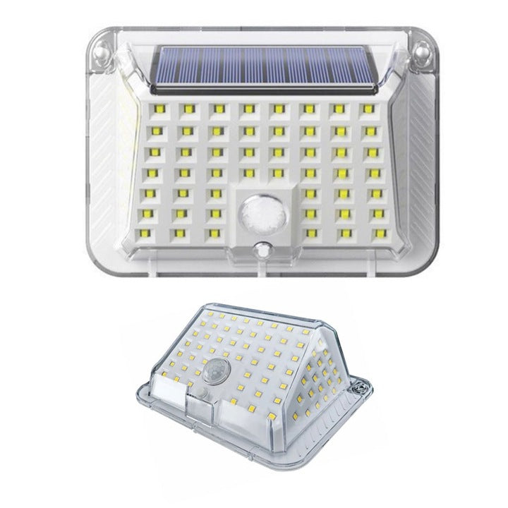 Lampa Solara LED cu Senzor de Miscare, Iluminare 3D, IP65, pentru Exterior