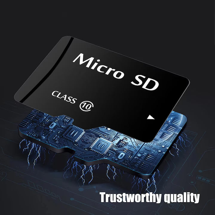 Card de memorie MicroSD, clasa 10, ultra viteza, rezistenta la socuri, frig si caldura, capacitate 64GB