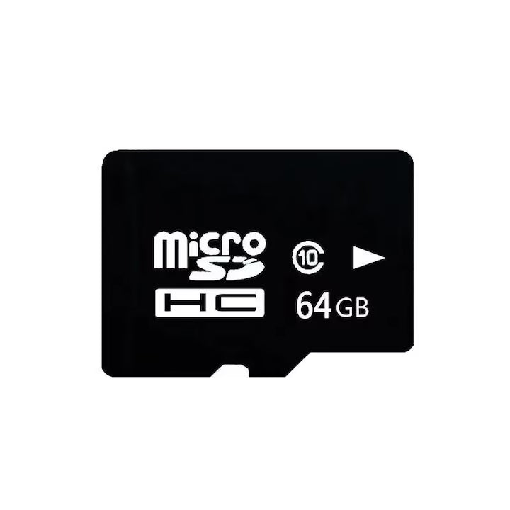Card de memorie MicroSD, clasa 10, ultra viteza, rezistenta la socuri, frig si caldura, capacitate 64GB