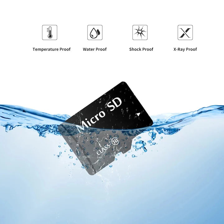 Card de memorie MicroSD, clasa 10, ultra viteza, rezistenta la socuri, frig si caldura, capacitate 32GB
